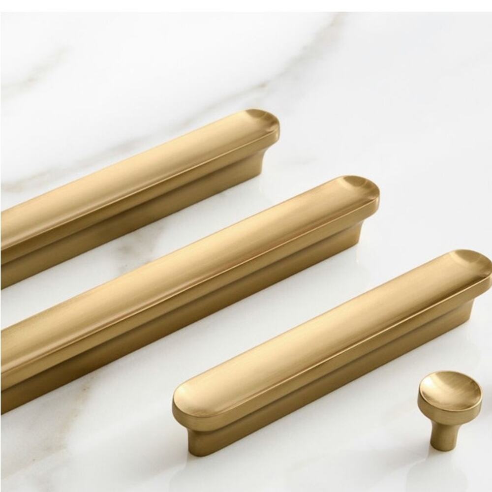 NEW West Elm Pill Hardware Antique Brass 6” Drawer Pull 8 Available